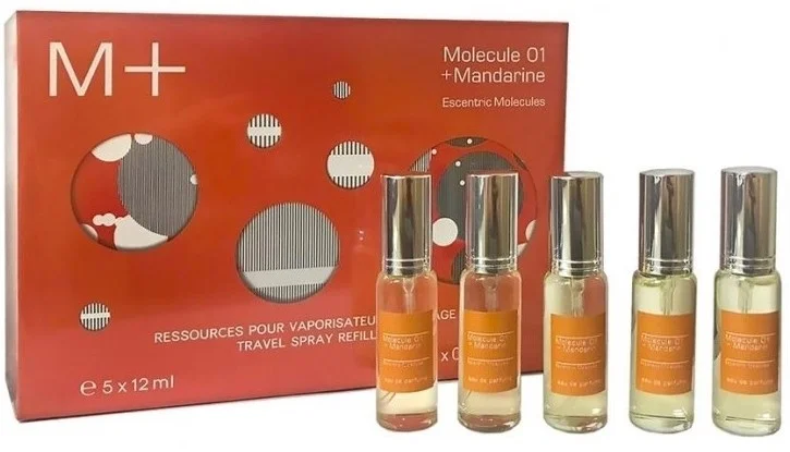 Подарочный набор Escentric Molecules "Molecule 01 + Mandarin", 5x12ml