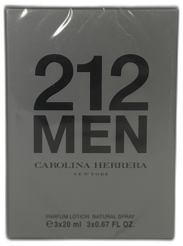 Carolina Herrera 212 men 3х20ml (Туалетная вода)