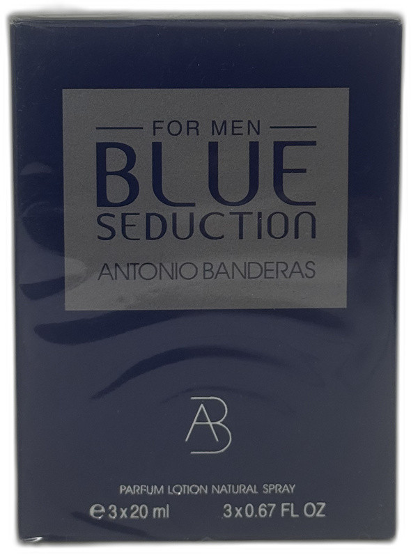 Antonio Banderas Blue Seduction for Men 3х20 ml (Парфюмерная вода)