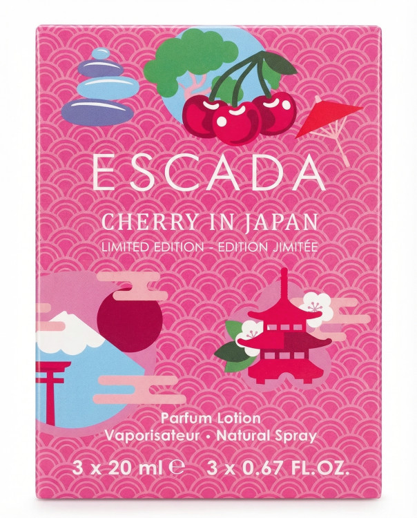 Escada Cherry In Japan 3х20 ml (Парфюмерная вода)