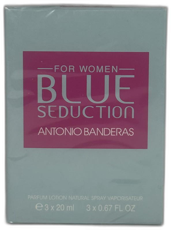 Antonio Banderas Blue Seduction For Women 3х20 ml (Парфюмерная вода)