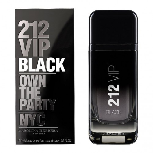 Carolina Herrera 212 VIP Black 100ml TESTER (Оригинал) Туалетная вода