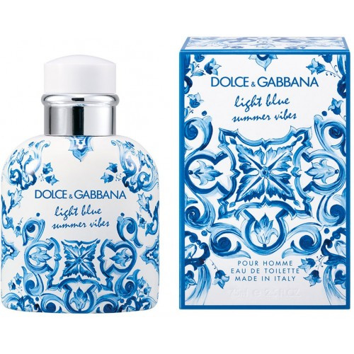 Dolce & Gabbana Light Blue Summer Vibes Pour Homme 125ml TESTER (Оригинал) Туалетная вода
